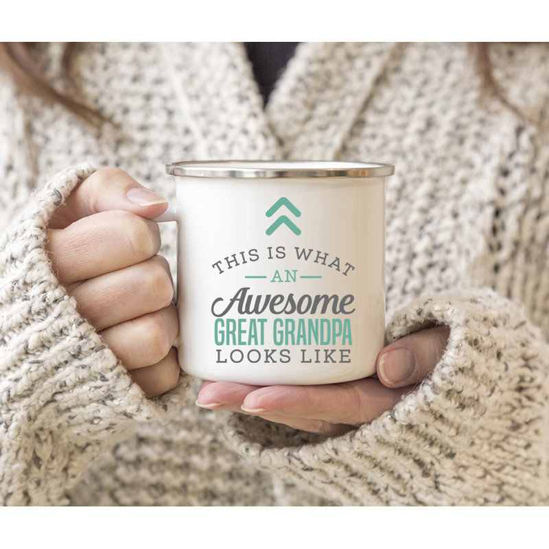 This Is What an Awesome Looks Like Family Great-Grandpa Camping Mug