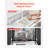 Automatic Ice Cream Maker with Built-in Compressor, 2 Quart No Pre-freezing Gelato Maker, 3 Modes Compressor Ice Cream Machine for Home Kitchen, Electric Sorbet-Maker