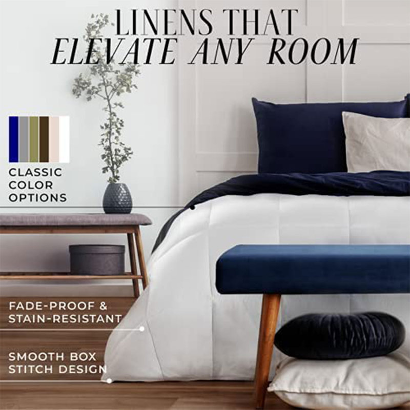 All Season Goose Down Alternative Comforter, Twin