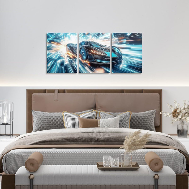 3 Piece Wrapped Canvas Print