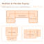 Canapé modulaire 3 pièces Cloud Compression-369525844