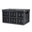 Bacs de rangement pliables avec couvercles, ensemble de 3, 45 L, caisses utilitaires empilables en plastique pliables avec poignées, grands contenants robustes pour vêtements, jouets, livres, collations, chaussures et courses.