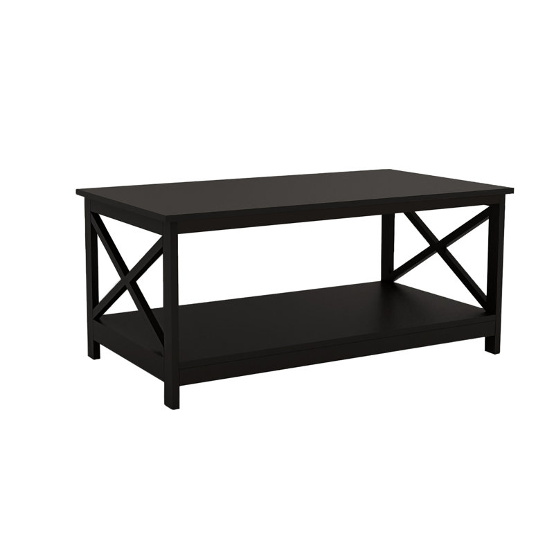 Ariell Single Coffee Table, Black