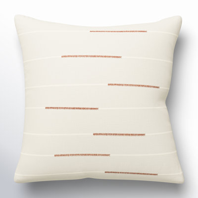 Oda 20" x 20" Embroidered Throw Pillow