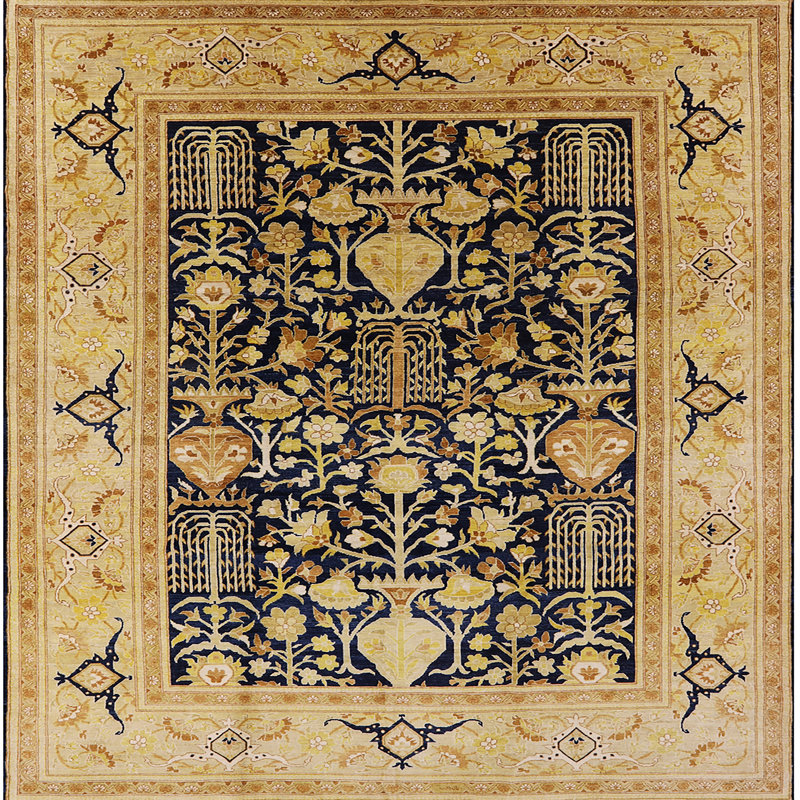 Oriental Indoor Rug, Square 7'