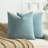 Soft Textured Slub Chenille Solid Cushion Cover Cozy Neutral Farmhouse Decorative Pillow Covers-123522114-118612058