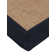 Sisal Hand Woven Black Rug