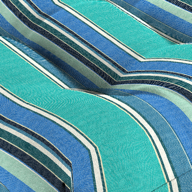 Outdoor Wicker Seat Cushion, Dolce Oasis Polyester