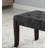 Tufted Bench, Fabric, Gray