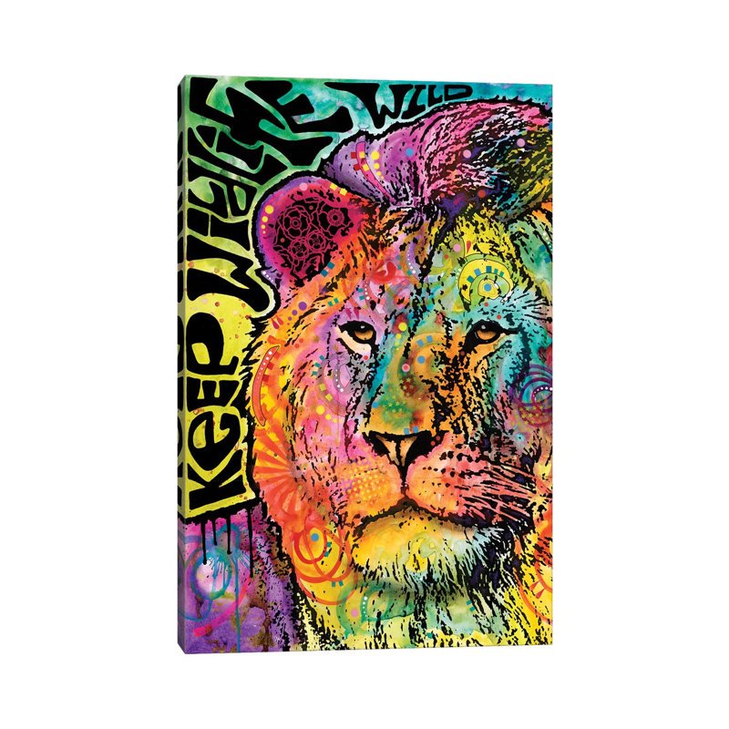 Keep Wildlife Wild I by Dean Russo - Wrapped Canvas Gallery-Wrapped Canvas Giclée, 66.04 cm H x 45.72 cm W