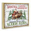 «Winter Wonderland Sleigh Rides», art mural sur toile par Creatif Belle