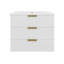 Armoire flottante de 24 po avec armoire latérale, meuble-lavabo rectangulaire, lavabo mural en céramique avec trou pour robinet-1832466196