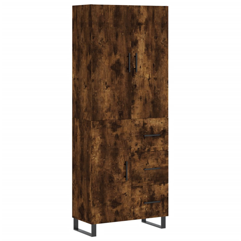 69.5cm Sideboard, Smoked Oak