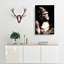Mighty Silverback Gorilla In Abstract - Wrapped Canvas-55311230