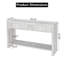 Console 55,1 po avec tiroirs de rangement et tablette ouverte-1360342501