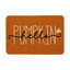 Paillasson orange automne 24x35 pouces