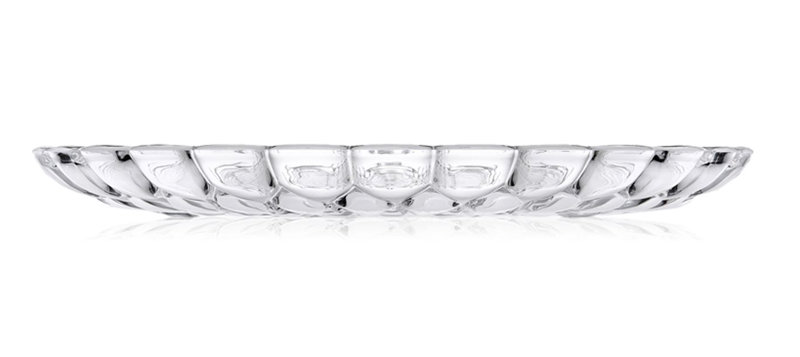 Jelly Acrylic Dinner Plate, Crystal