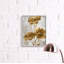 Champ de fleurs abstrait coquelicots argent et or-1393519725-1393519726