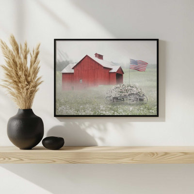 USA Morning Glory by Lori Deiter Art Print