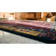 Hand Knotted Wool Area Rug in Purple