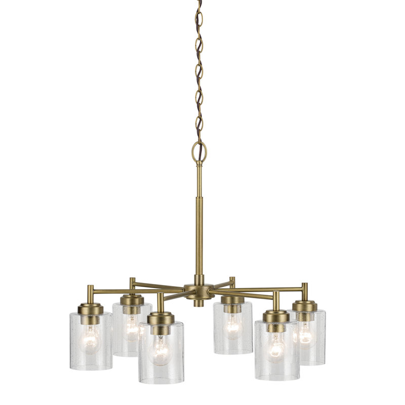Lustre rond à 6 lumières Winslow