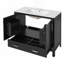Meuble-lavabo 36 po avec lavabo en céramique-1256967480