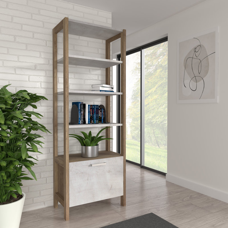 Scanlon 200 cm H x 71 cm W Standard Bookcase