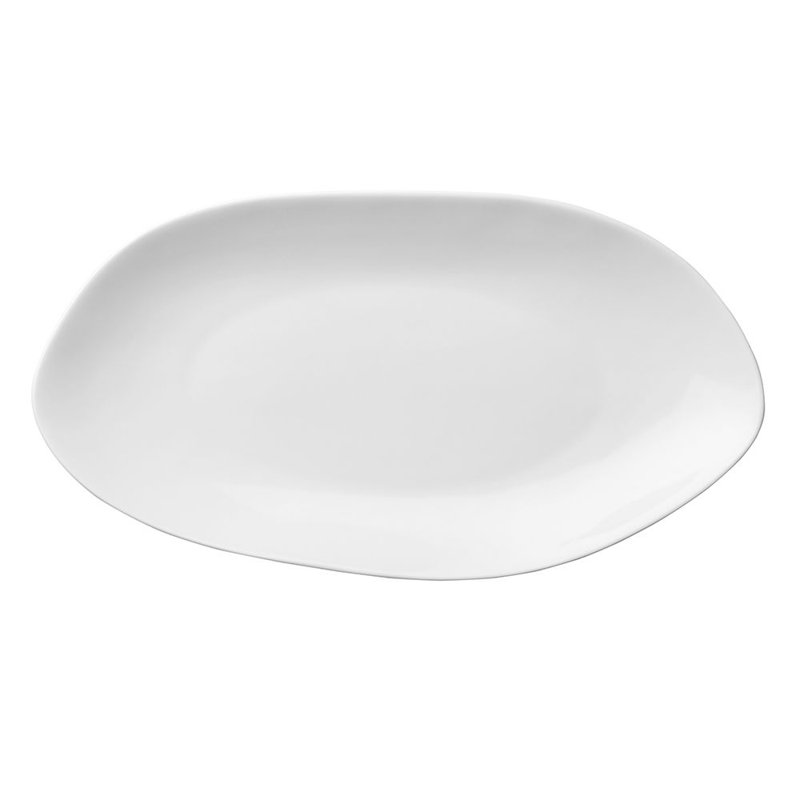 Assiette blanche Lancaster 9,75 po By Lucerne (Caisse de 36) (Porcelaine)