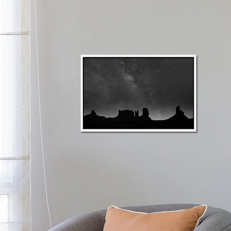 Milky Way Over Buttes, Arizona by Tim Fitzharris - Gallery-Wrapped Canvas Giclée on Canvas, 66.04 cm H x 45.72 cm W