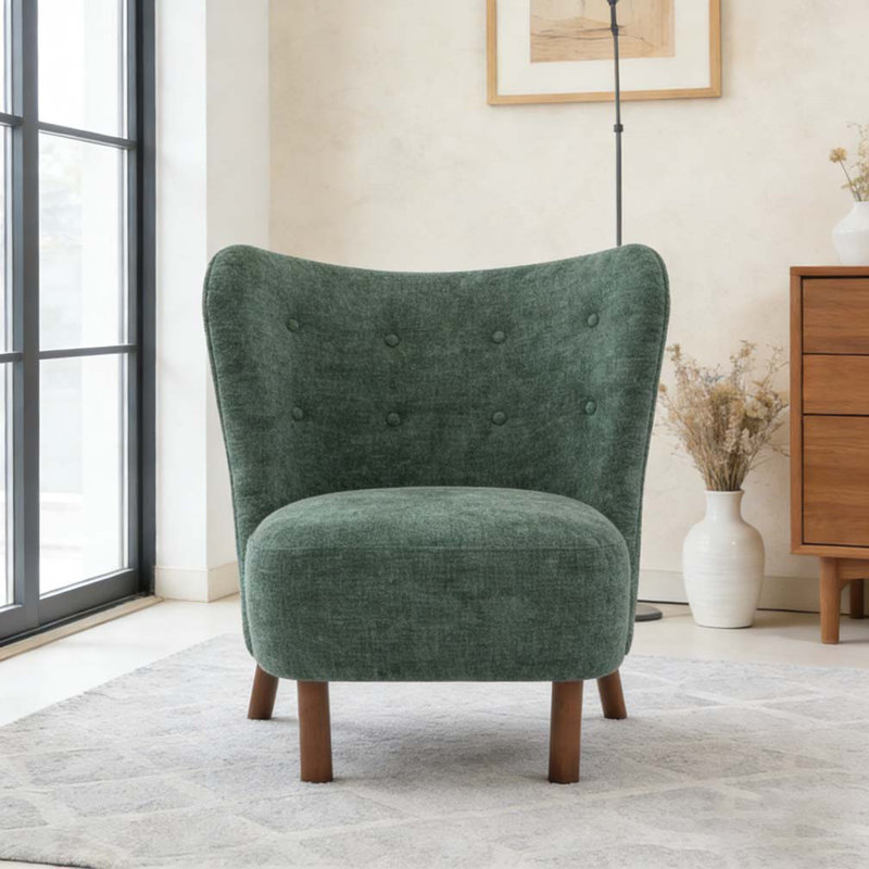Fauteuil d'appoint rembourré Bella