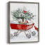«Christmas Holiday Art Cxxxvi», reproduction d'art encadrée - bois massif-302623612