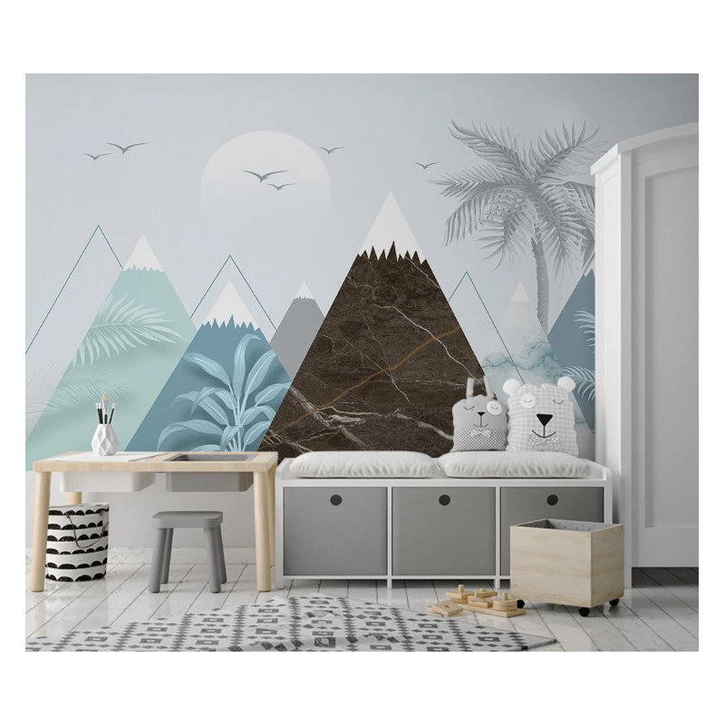 Papier peint amovible Palm Tree, L 75 po x l 112 po
