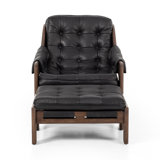 Halston Chair with Ottoman