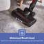 GEEPAS Upright Vacuum Cleaner | 2-in-1 Corded Stick & Handheld Vacuum 240V for Carpet Hard Floor | Bagless HEPA Filter Lightweight Wall Mounted Cyclonic Suction 5m Power Cord | 600W Red