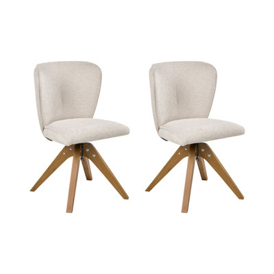 49 cm H Fabric Accent in Beige