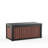 150 Gal Weatherproof Walnut Deck Box