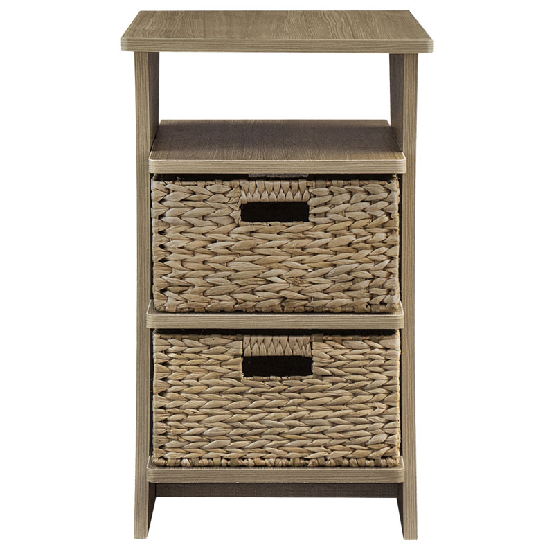 Stroud 2 - Drawer End Table, Natural
