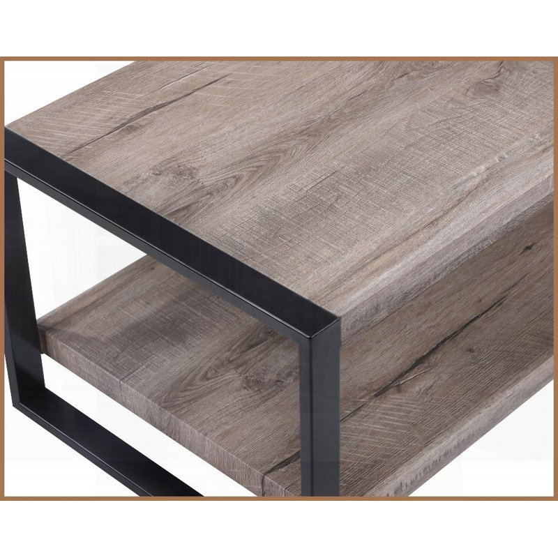 Ensemble de tables basses 3 pièces Modern Industrial