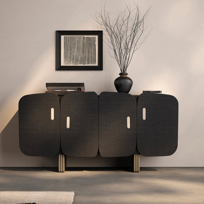 Italian-style minimalist luxury sideboard
