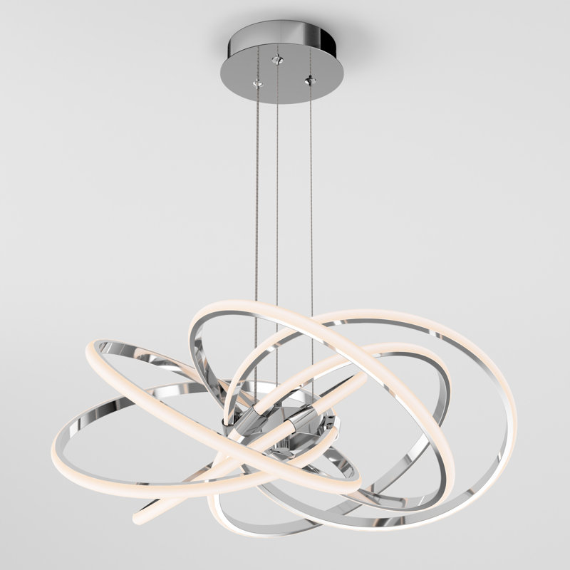 Luminaire suspendu géométrique à 1 lumière Nehawka