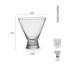 Craft Cocktail 12 oz. Crystal Martini Glass