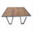 Solid Wood Top Coffee Table