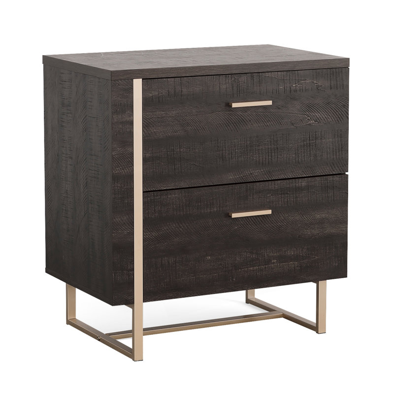Classeur latéral compact avec 2 tiroirs