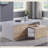 Rectangular Coffee Table With Pull-Out Table