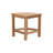 Beytullah 17'' W Teak Corner Shower Bench