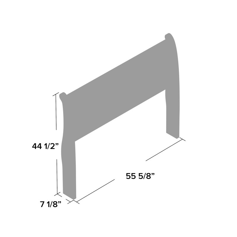 Perdomo Sleigh Headboard, Full