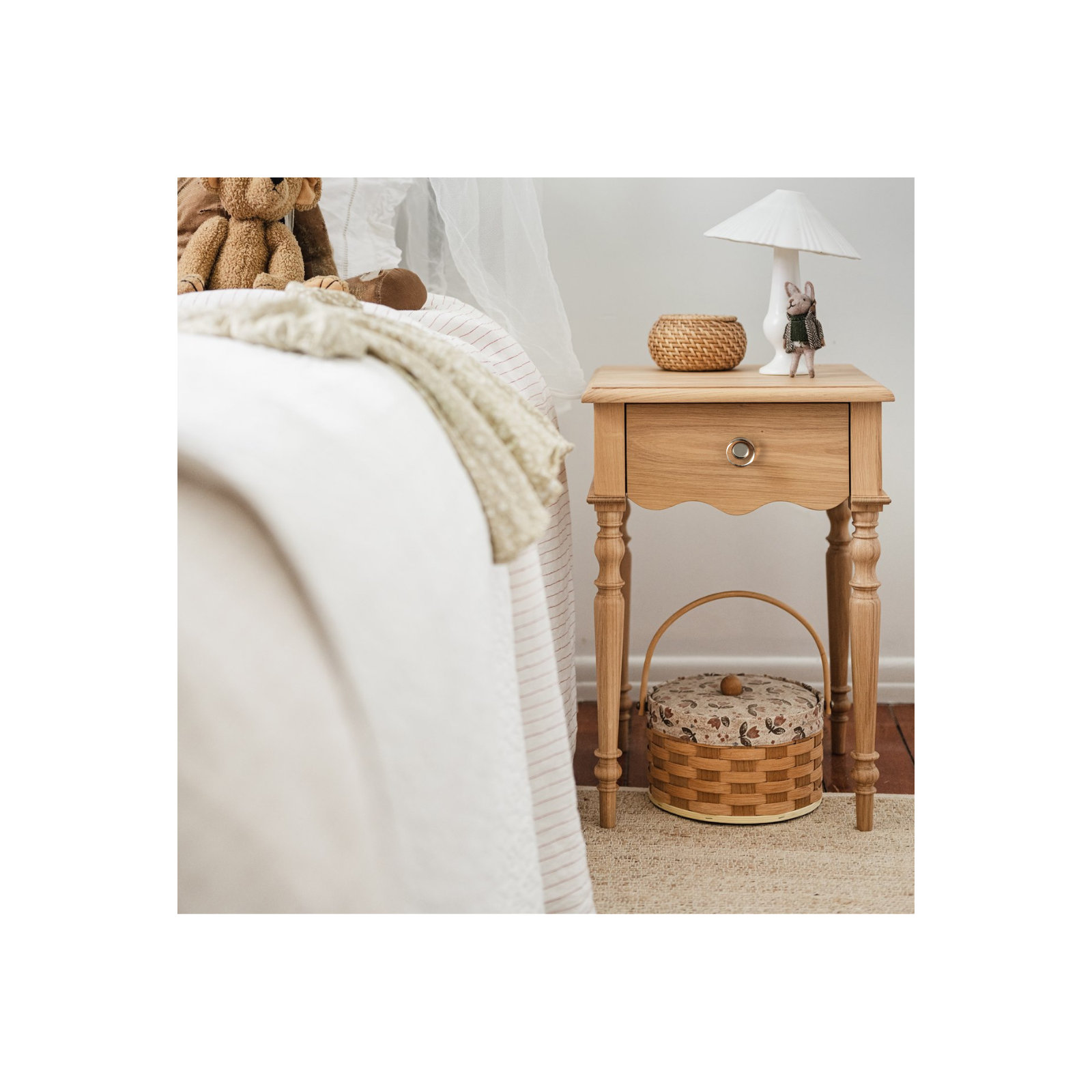1.3" Diameter Circle Knob, Natural