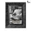 Cadre 1 photo noir orné 5 "x 7" avec support de table et crochets muraux-273559209-273559191-273559188