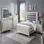 Commode de chambre à coucher 1 tiroir 5 pièces Glam