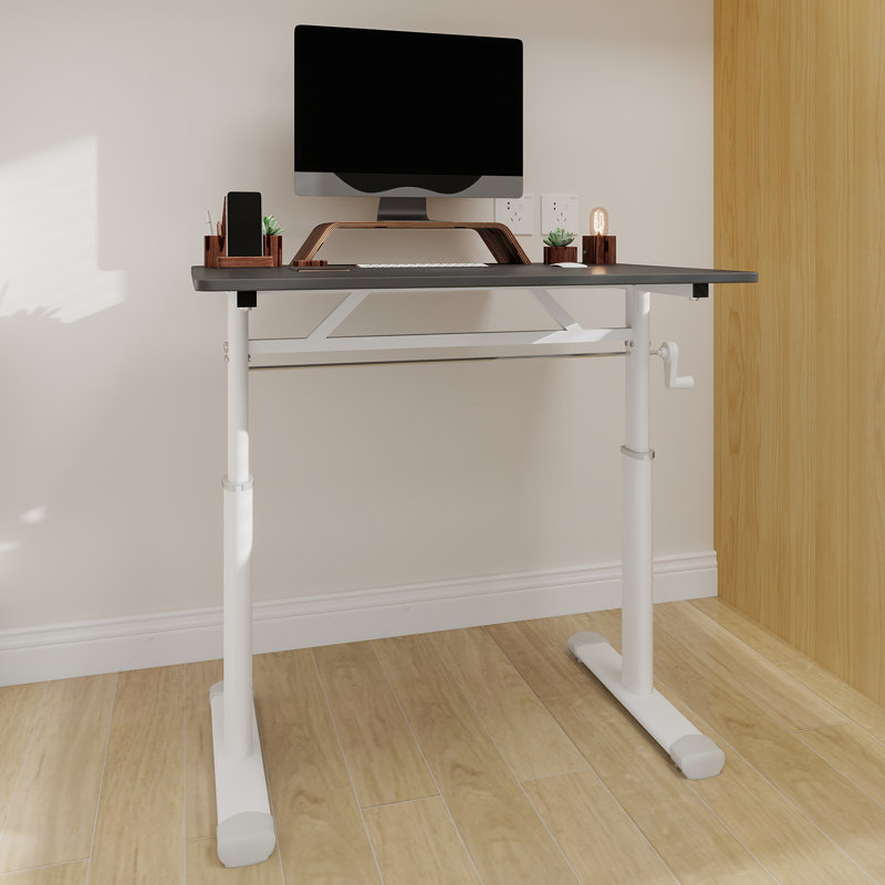 Bureau d'étude réglable pour enfants et adultes - Bureau multifonctionnel réglable en hauteur pour la maison / le bureau, conception compacte